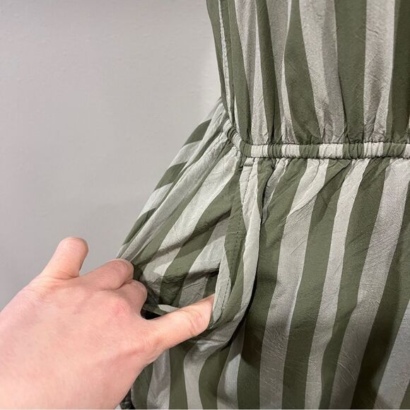 Old Navy Striped Green short Romper - Picture 5 of 12